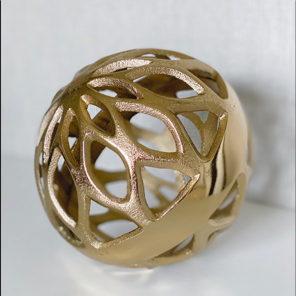 Gold Sphere Decor